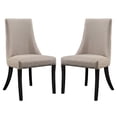 thumbnail image 1 of Ergode Reverie Dining Side Chair Set of 2 - Beige, 1 of 4