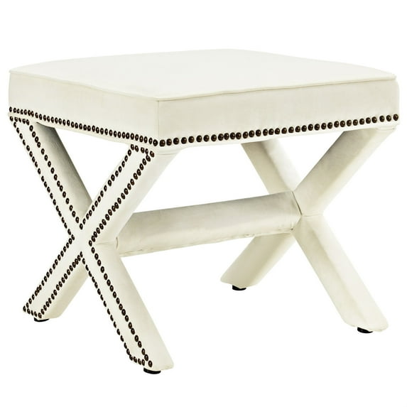 Ergode Rivet Bench - Ivory
