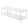 thumbnail image 1 of Ergode Royal Crest 2 Tier Glass Coffee Table, 1 of 3