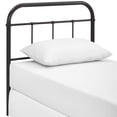 thumbnail image 1 of Ergode Serena Twin Steel Headboard - Brown, 1 of 4