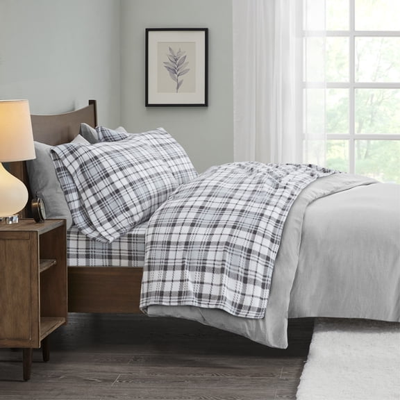 Ergode Sheet Set - Opulent and Cozy Bedding with Prints and Solids - Luxuriously Soft and Machine Washable - Complete Bedding Ensemble - Elevate Your Sleep Experience