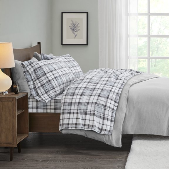 Ergode Sheet Set - Opulent and Cozy Bedding with Prints and Solids - Luxuriously Soft and Machine Washable - Complete Bedding Ensemble - Elevate Your Sleep Experience