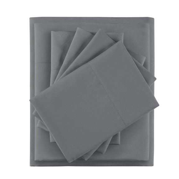 Ergode Sheet Set with Side Storage Pockets - Soft & Smooth Fabric - Elastic Pockets for Devices - OEKO-TEX Certified - Complete Bedding Ensemble - Upgrade Your Bedroom with Style & Practicality