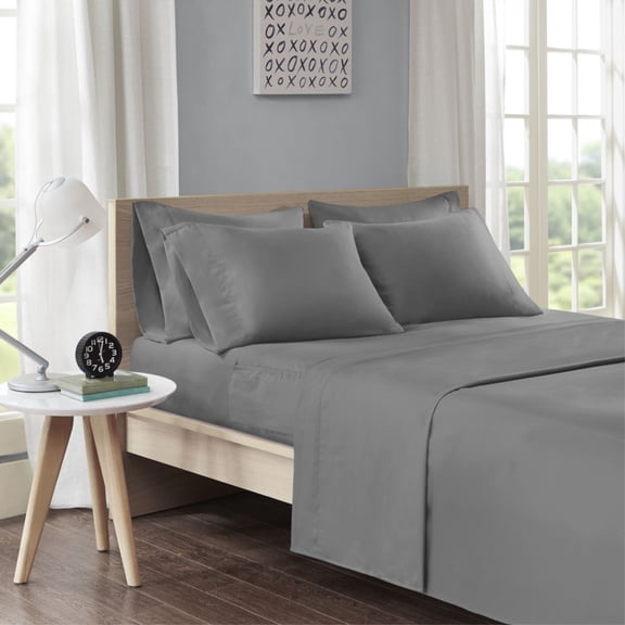 Ergode Sheet Set with Side Storage Pockets - Soft & Wrinkle-Free Fabric - Convenient Storage Solution for Devices - OEKO-TEX Certified - Complete Bedding E