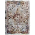thumbnail image 1 of Ergode Success Merritt Transitional Distressed Floral Persian Medallion 4x6 Area Rug - Multicolored, 1 of 5
