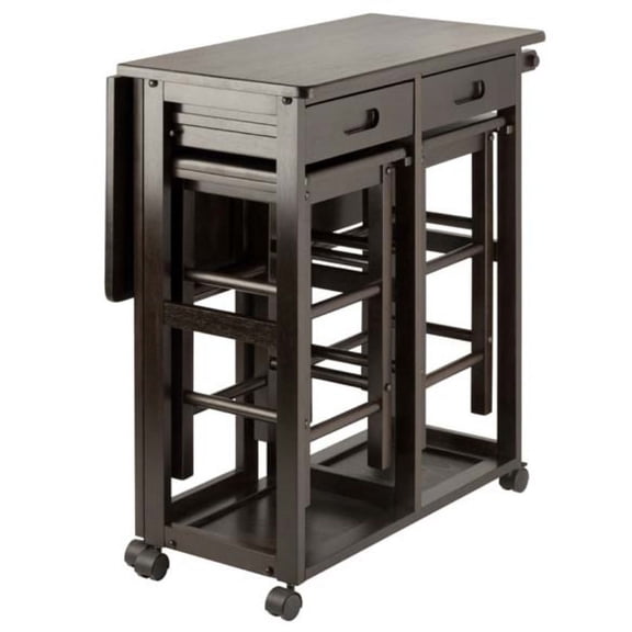 Ergode Suzanne 3-Pc Space Saver Set, Coffee