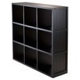 thumbnail image 1 of Ergode Timothy 3x3 Grid Shelf, Black, 1 of 2