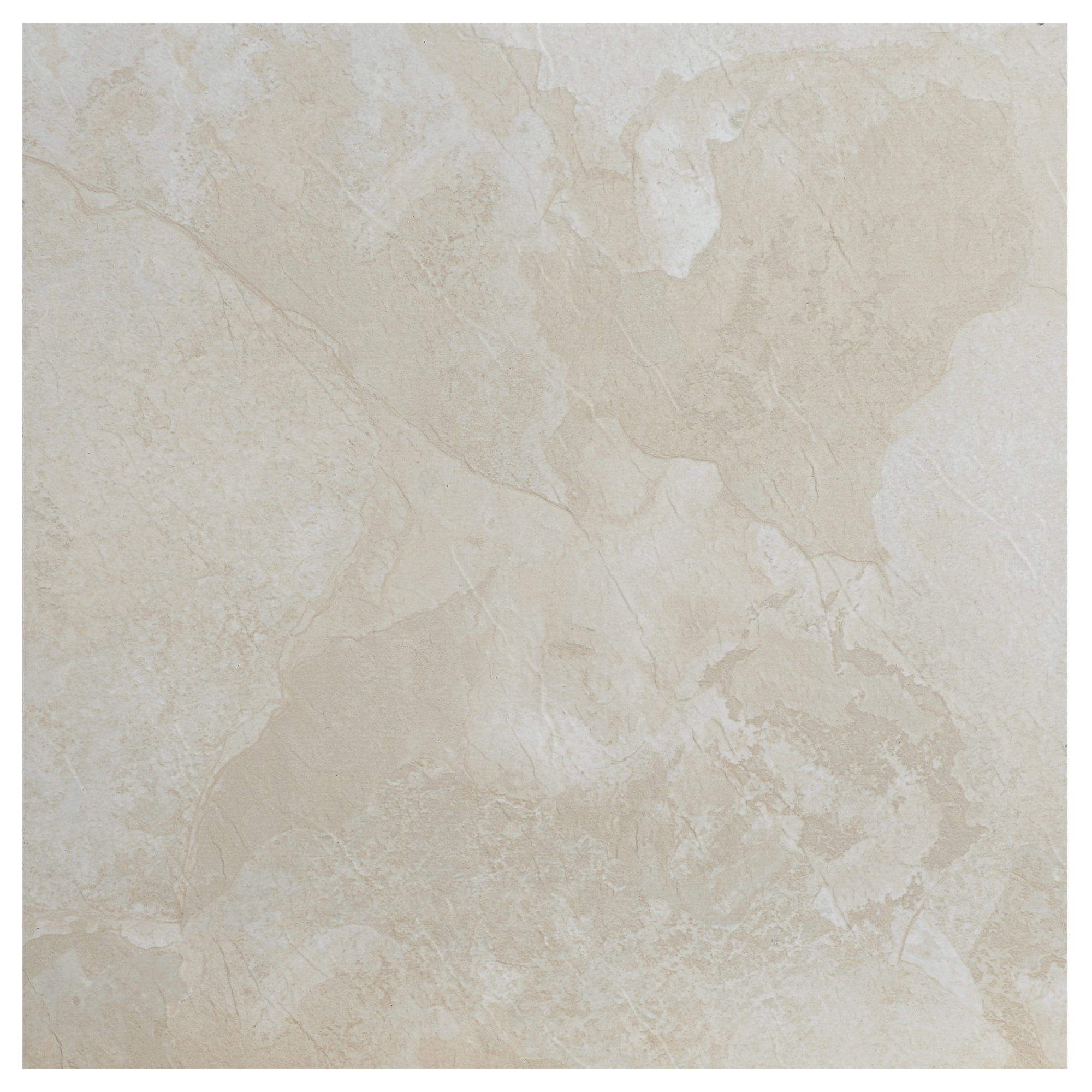 Tivoli 12" x 12" White Slate Self-Adhesive Vinyl Floor Tiles