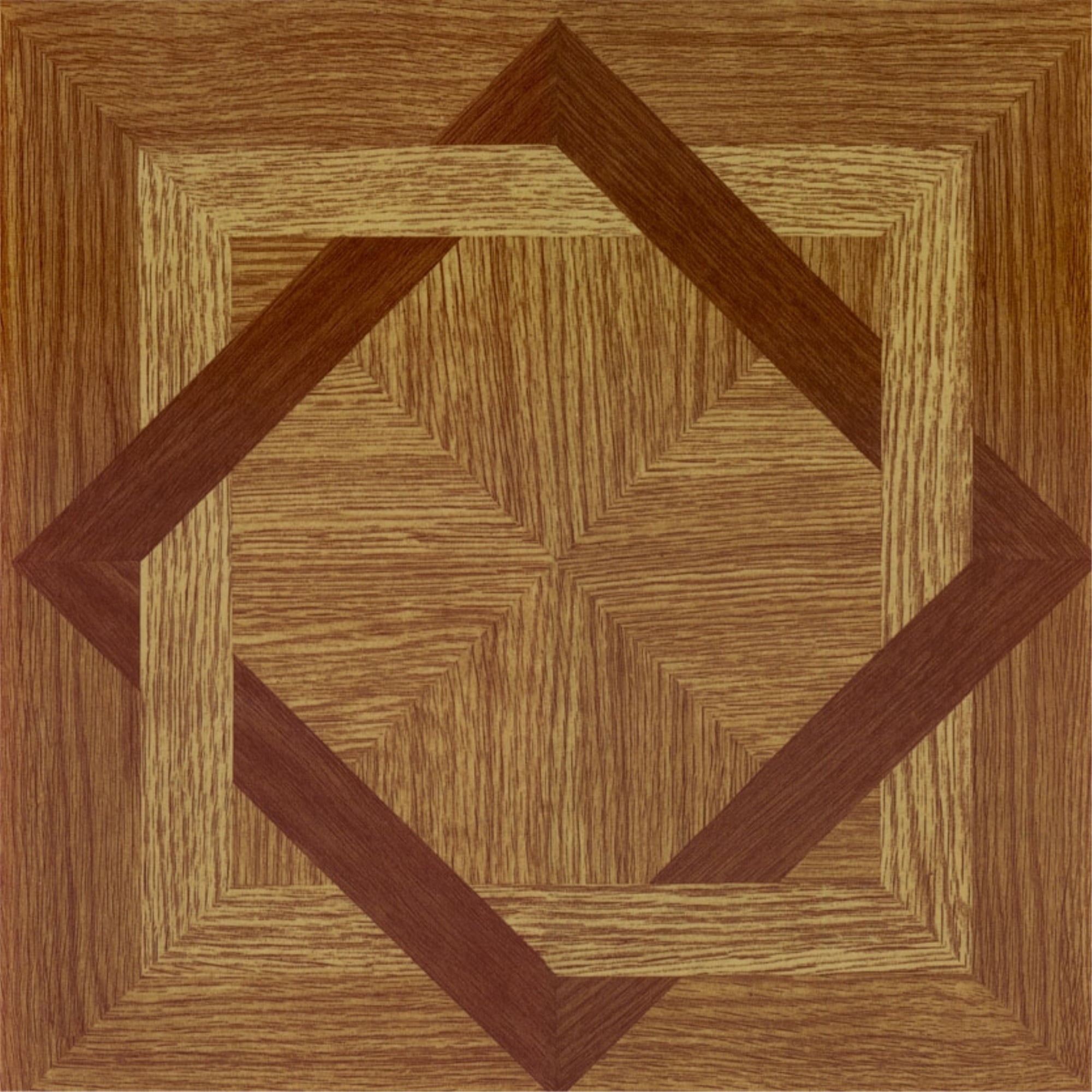 Tivoli Wood Diamond 12x12 Self-Adhesive Vinyl Floor Tiles