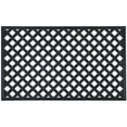 thumbnail image 1 of Ergode Wrought Iron Rubber Mat 18x30 - Lattice, 1 of 5