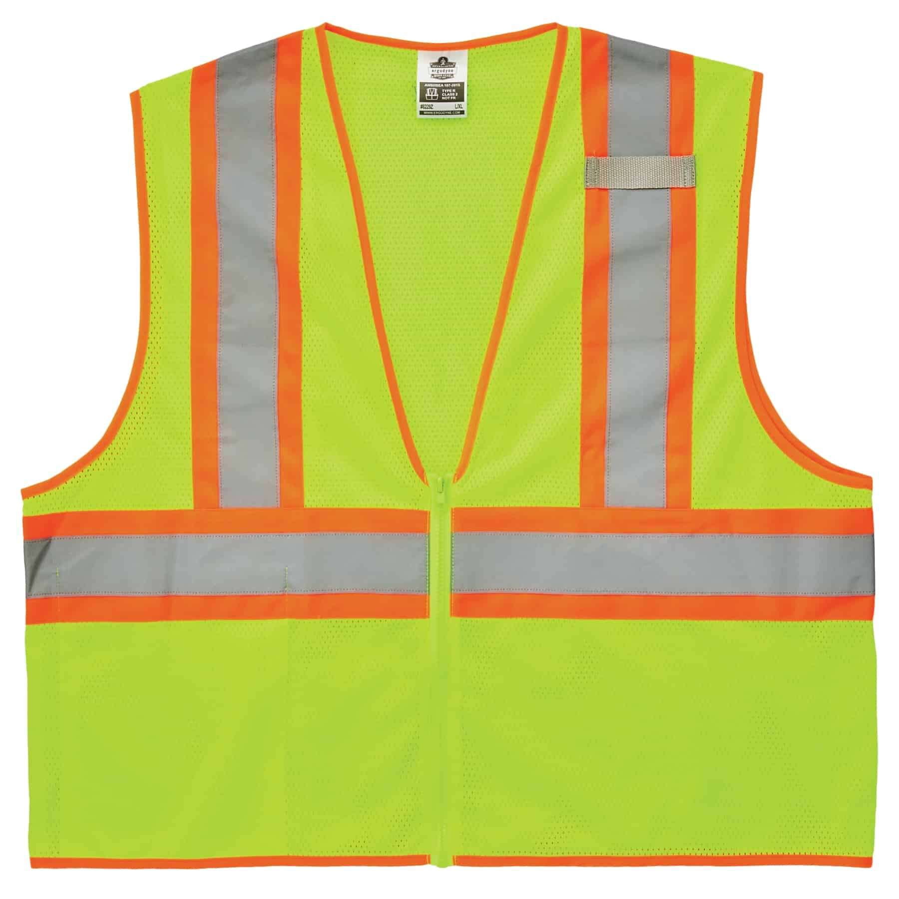 Ergodyne 8229Z XS Lime Type R Class 2 Two-Tone Vest