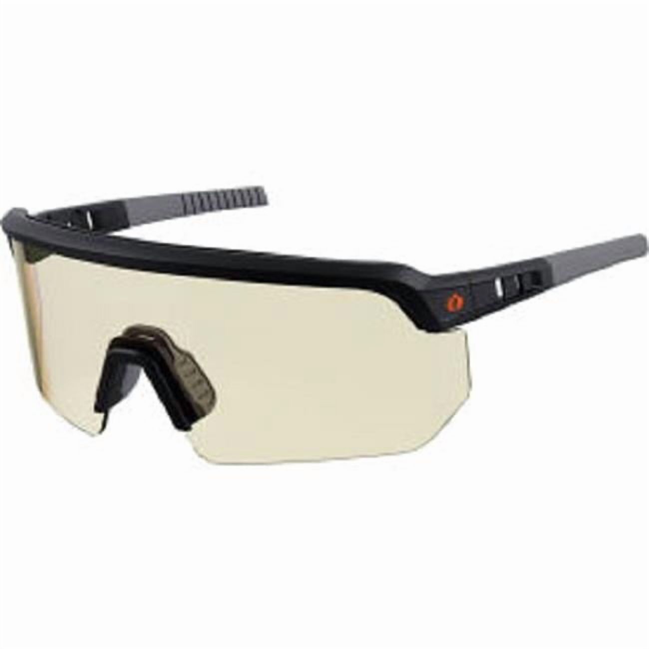 Ergodyne AEGIR Enhanced Anti-Fog Safety Glasses, Matte Black Frame
