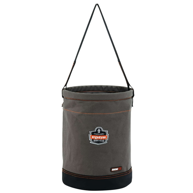 Arsenal 5930 Web Handle Canvas Hoist Bucket, 150 lb, Gray, Ships in 1-3 Business Days Arsenal 5930 Web Handle Canvas Hoist Bucket, 150 lb, Gray, Ships in 1-3 Business Days
