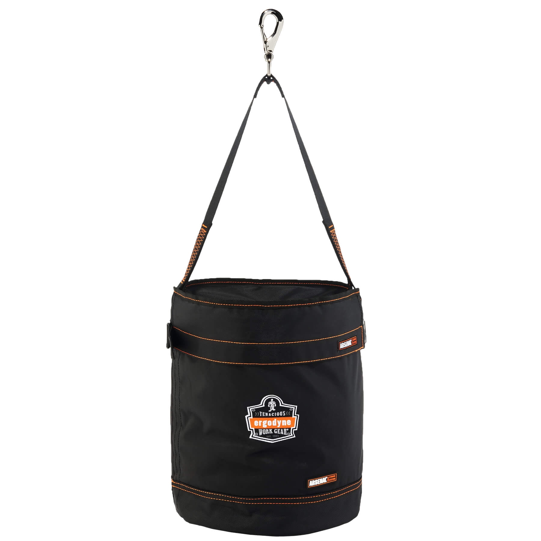 Ergodyne Arsenal Black Nylon Hoist Bucket with Swivel Hook