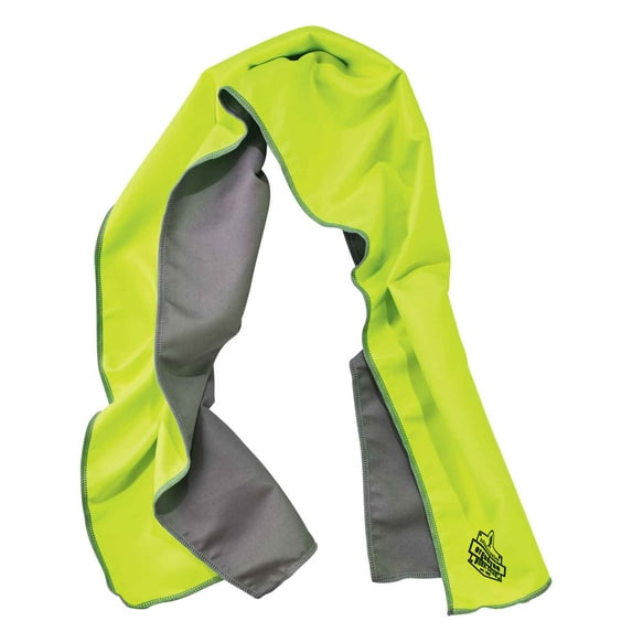 Ergodyne Chill-Its 6602MF Evaporative Microfiber Cooling Towel, Lime