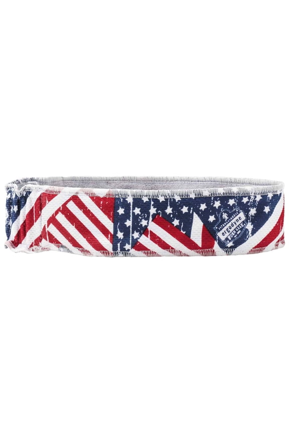 Chill-ItsÂ® 6605 High-Performance Headband, Stars & Stripes