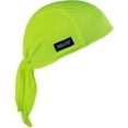 thumbnail image 1 of Ergodyne Chill-Its 6615 Absorptive Moisture-Wicking Dew Rag, Lime, 1 of 2
