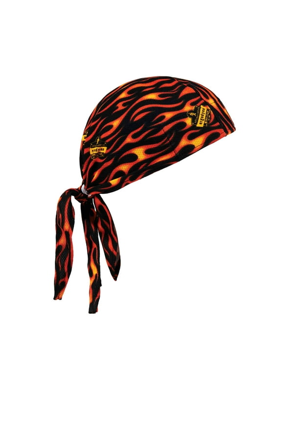 Chill-Its 6615 High-Performance Dew Rag, Flames