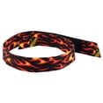 thumbnail image 1 of Ergodyne Chill-ItsÂ® 6705 Evaporative Cooling Bandana - Hook & Loop, Flames, 1 of 2