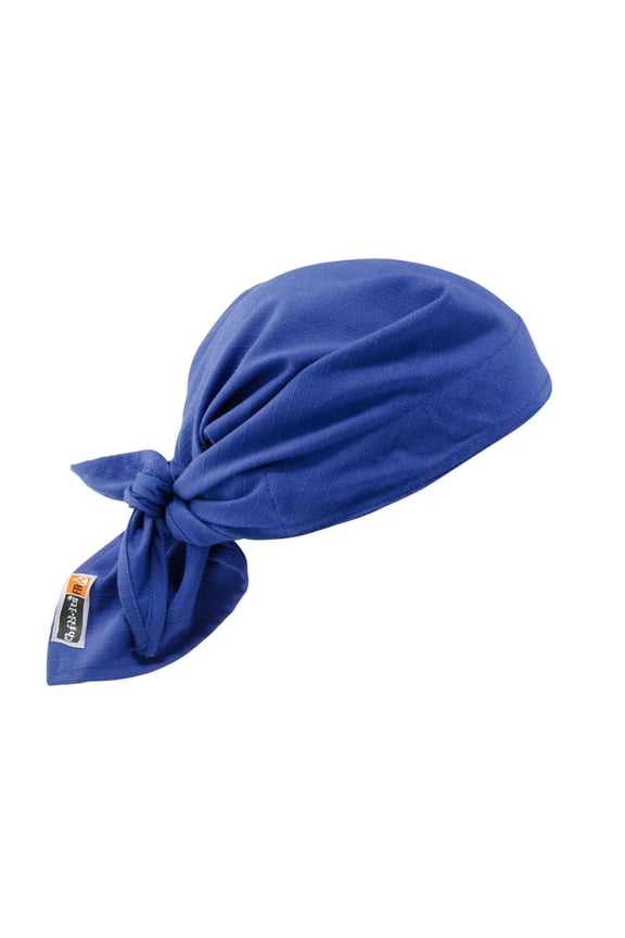 Chill-Its® 6710FR Evaporative FR Cooling Triangle Hat, Blue