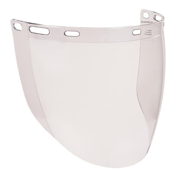 Ergodyne Clear Face Shield Replacement For Cap-Style Hard Hat And Safety Helmet