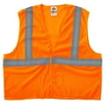 thumbnail image 1 of Ergodyne GloWear® 8205HL Type R Class 2 Super Econo Mesh Vest, Orange, S/M, 1 of 3