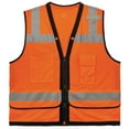 thumbnail image 1 of Ergodyne GloWearÂ® 8253HDZ Type R Class 2 Heavy-Duty Mesh Surveyors Vest, Orange, L/XL, 1 of 2