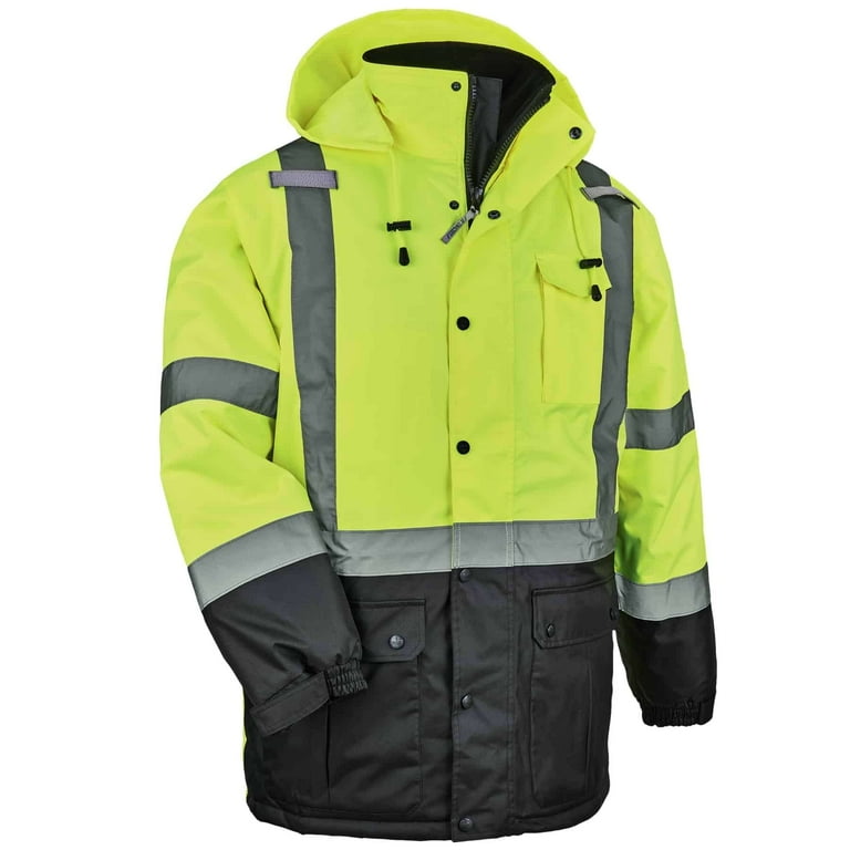 GloWear 8384 Class 3 Hi-Vis Quilted Thermal Parka, Small, Orange, Ships in 1-3 Business Days GloWear 8384 Class 3 Hi-Vis Quilted Thermal Parka, Small, Orange, Ships in 1-3 Business Days