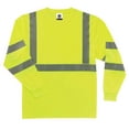 thumbnail image 1 of Ergodyne GloWearÂ® 8391 Type R Class 3 Long Sleeve T-Shirt, Lime, 5XL, 1 of 2