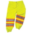 thumbnail image 1 of Ergodyne GloWearÂ® 8911 Class E Two-Tone Pants, Lime, 2XL/3XL, 1 of 2