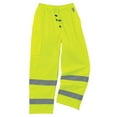 thumbnail image 1 of Ergodyne GloWearÂ® 8915 Class E Rain Pants, Lime, 5XL, 1 of 2