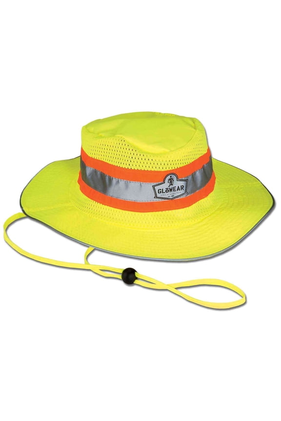 GloWearÂ® 8935 Hi-Vis Ranger Hat, Lime, 2XL/3XL
