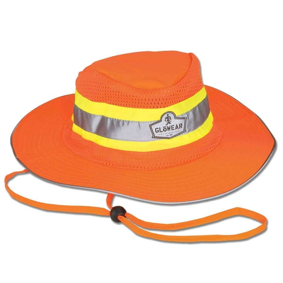 Ergodyne GloWear® 8935 Hi-Vis Ranger Hat, Orange, 2XL/3XL