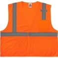 thumbnail image 1 of Ergodyne GloWear Mesh Hi-Vis Safety Vest, 3XL, Orange, 1 of 8