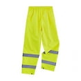 thumbnail image 1 of Ergodyne Glowear 8916 4XL Lime Rain Pants (25348), 1 of 2