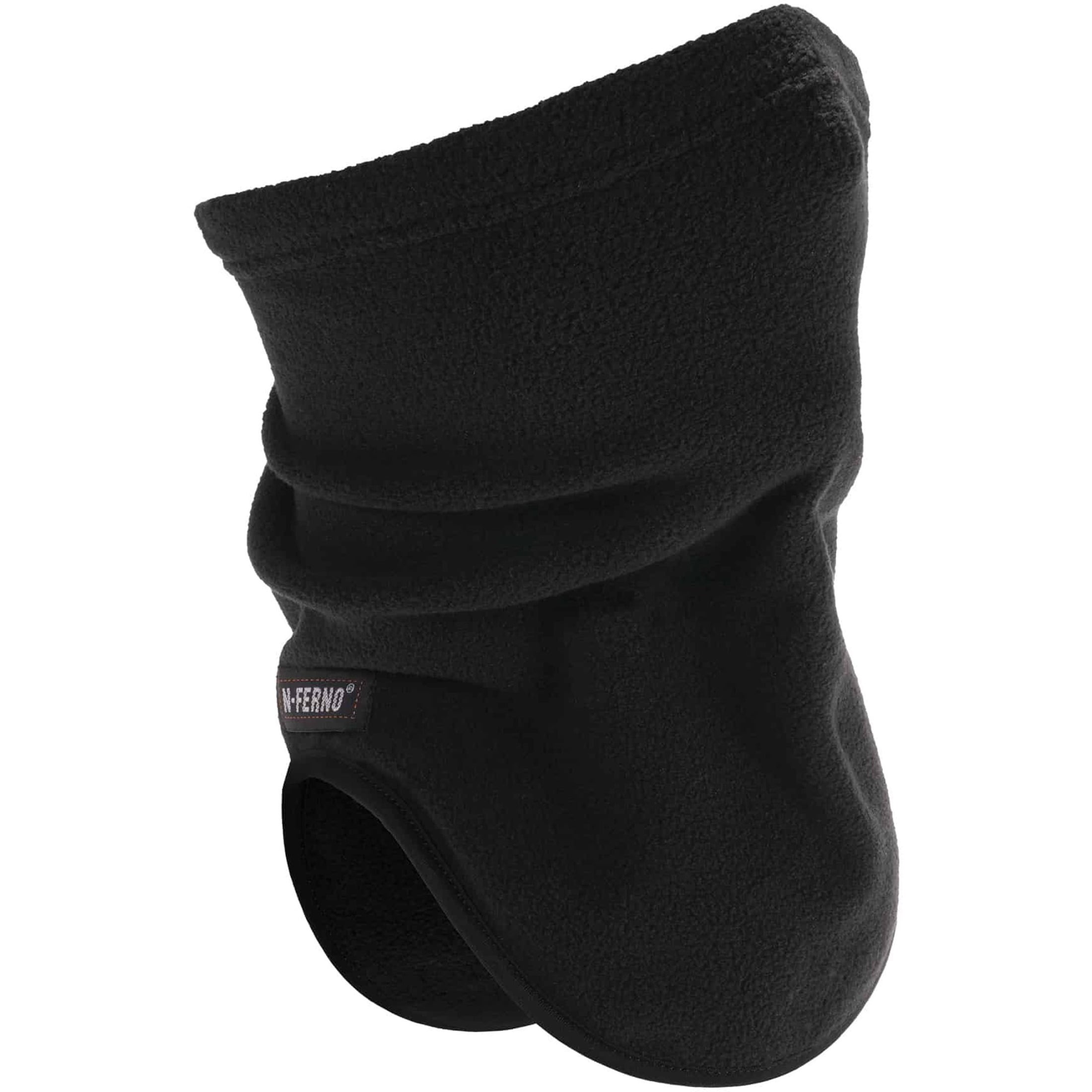 Ergodyne N-Ferno 6960 Fleece Neck Gaiter, One Size, Black