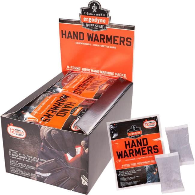 Ergodyne B3181577 N-Ferno 6990 Air Activated Hand Warmers, White - Pack of 100