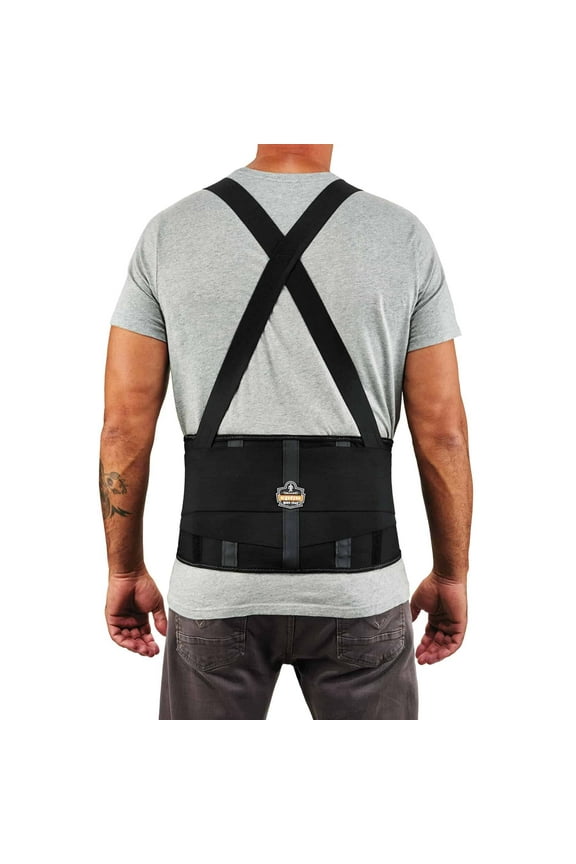 ProFlex® 1100SF Standard Spandex Back Support Brace, Black, M