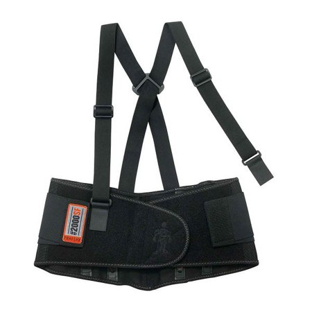 Ergodyne ProFlex 2000SF High-Performance Back Support, Small, Black (8 Box)