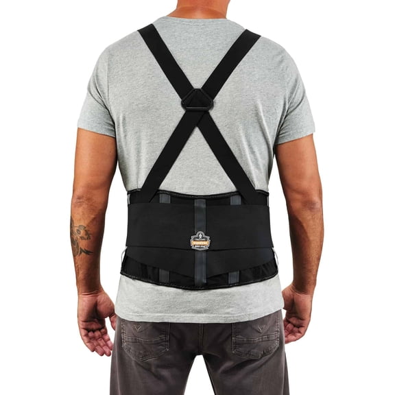 Ergodyne ProFlex® 2000SF High-Performance Spandex Back Support Brace, Black, 3XL
