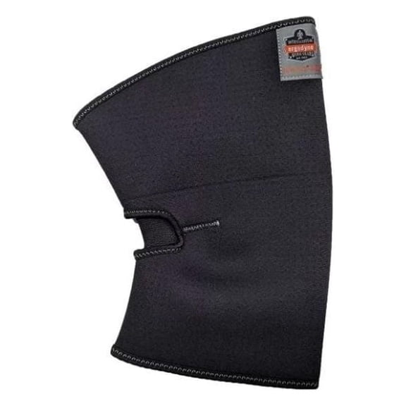 Ergodyne ProFlex 600 Single Layer Neoprene Knee Sleeve, Compression Fit Support for Joint Pain - Size: Medium - 1 Each