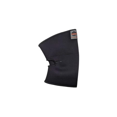 Ergodyne ProFlex 600 Single Layer Neoprene Knee Sleeve, Compression Fit Support for Joint Pain - Size: X-Large - 4 Each