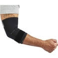 thumbnail image 1 of Ergodyne ProFlexÂ® 655 Neoprene Elbow Sleeve w/ Strap, Black, XL, 1 of 3