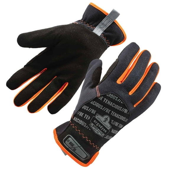 Ergodyne ProFlex® 815 QuickCuff⢠Utility Gloves, Black, S