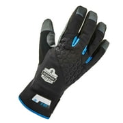 Ergodyne ProFlex 817 Reinforced Thermal Winter Work Gloves, Touchscreen Capable, Black, X-Large