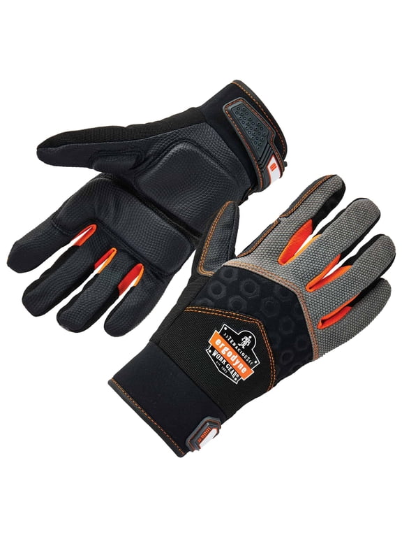 ProFlex® 9001 Full-Finger Impact Gloves, Black, S
