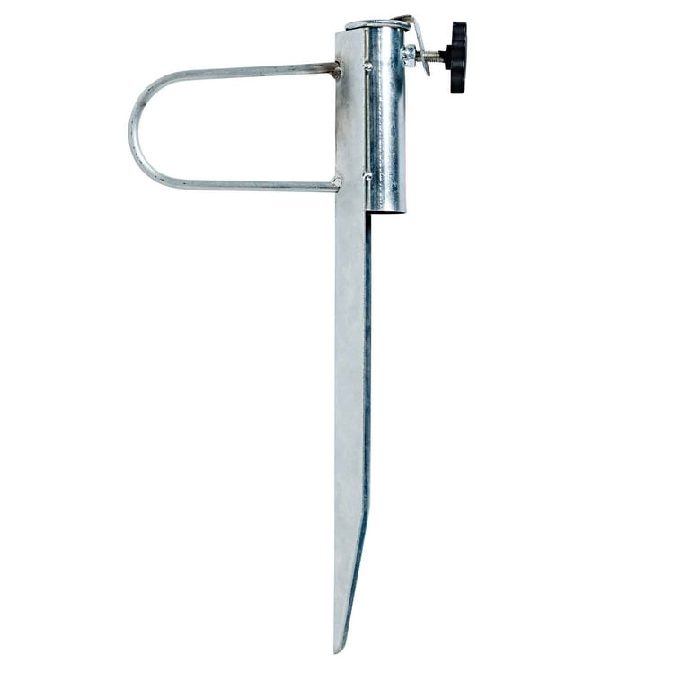 Shax 6192 Replacement Umbrella Ground Spike, Steel, Silver, Ships in 1-3 Business Days Shax 6192 Replacement Umbrella Ground Spike, Steel, Silver, Ships in 1-3 Business Days