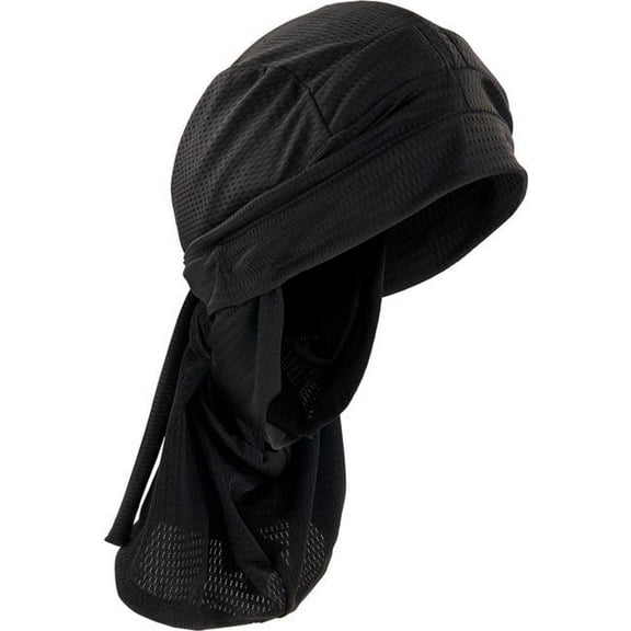 Ergodyne B3139625 Skullerz 8941 Dreadlock Tube Bump Cap - Insert Mesh, Black - Large & Extra Large