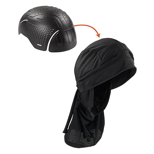 Ergodyne Skullerz 8941 Mesh Dreadlock Tube and Bump Cap
