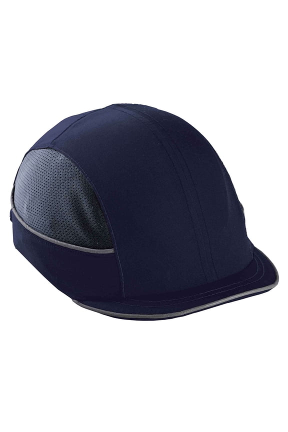 Skullerz® 8950 Bump Cap, Navy, Micro Brim